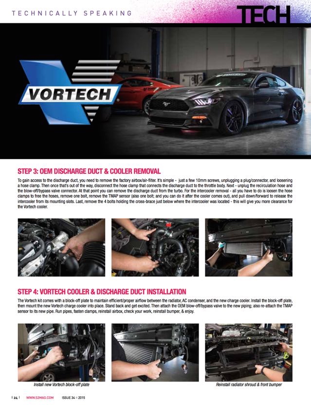 Vortech Charge Cooler Install: Ecoboost Mustang