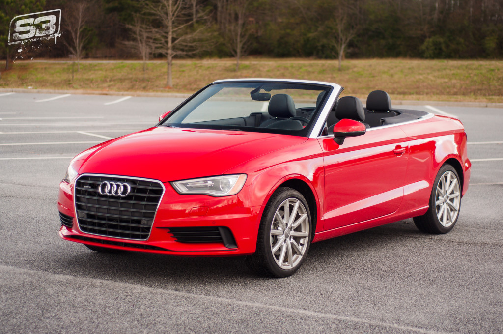 Audi a3 Cabrio Red