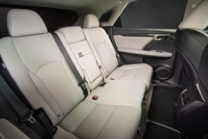 RX350 backseat