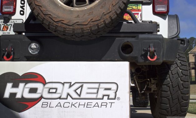 Jeep Wrangler JKU Hooker BlackHeart Exhaust