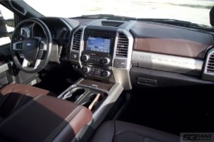 Ford F250 Platinum Interior