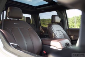 Ford F250 Platinum Interior