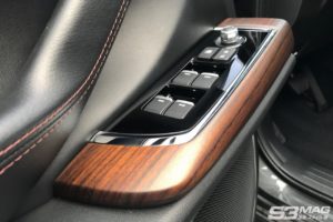 Mazda CX-9 wood trim