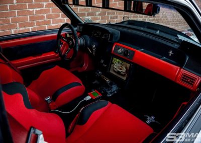 Mustang racing seats interior