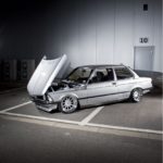 lowered E21 BMW