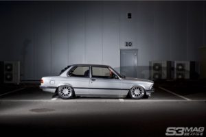 bagged E21 BMW