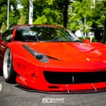 slammed Ferrari