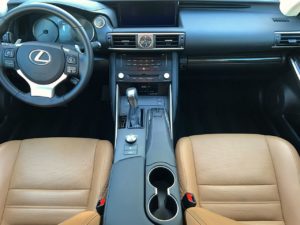 Lexus IS350 interior