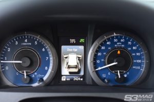 Toyota Sienna gauges
