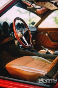 Datsun tan interior