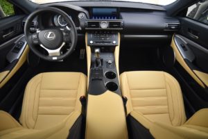 Lexus RC 350 interior