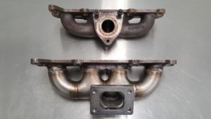 Fiesta ST exhaust manifold for Borg Warner