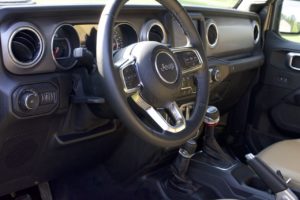 JL Jeep offroad interior