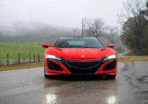 Acura NSX red