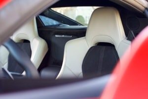 Acura NSX seats interior