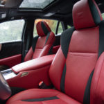 Lexus LS500 F sport red interior