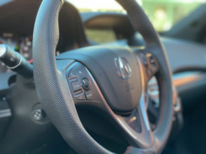 Acura MDX Aspec steering wheel