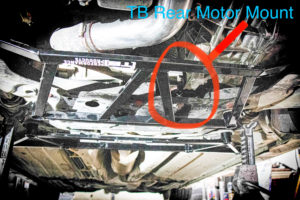 TB Performance rear motor mount