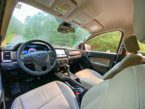 Ford Ranger FX4 interior