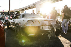 Wrecked Hoonigan C5 Corvette