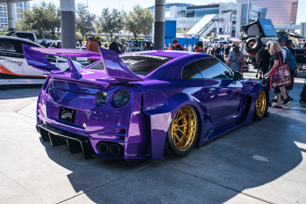 Purple Widebody GT-R