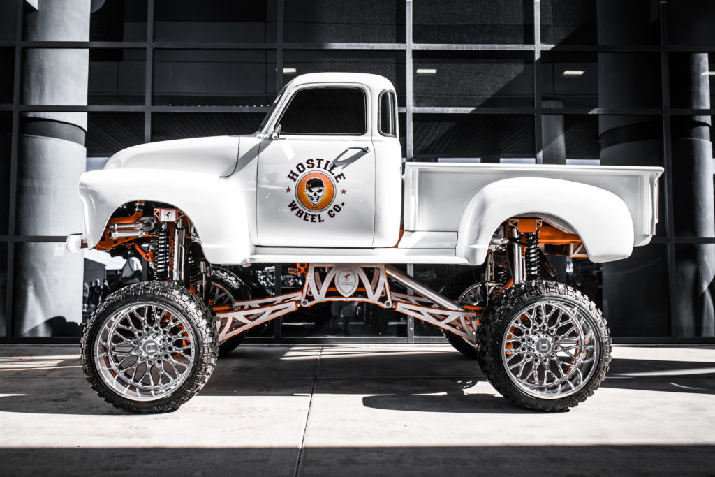 Highly Detailed Lifted Vintage Truck