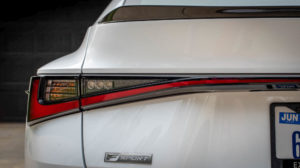 2022 Lexus IS tail lights