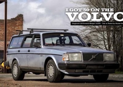 “I Got 50 On The Volvo” – Gingium’s turbo LS-swapped Volvo wagon Sleeper