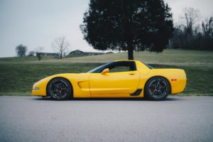 lowered C5 Corvette