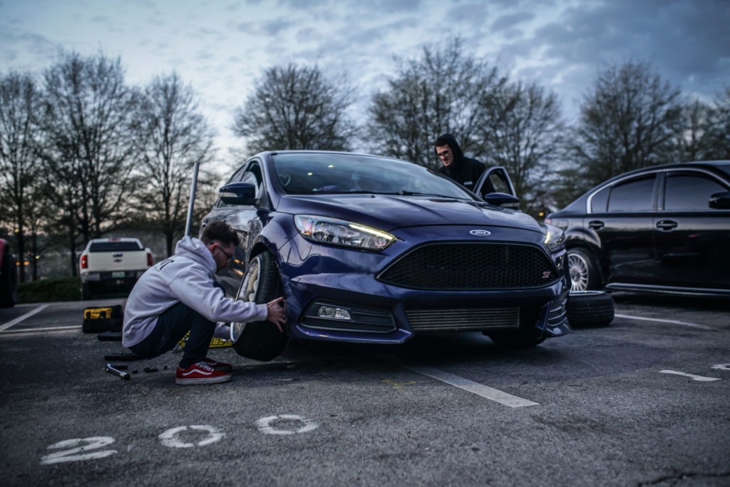Ford RS Wheel Change