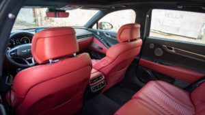 Genesis G80 red interior