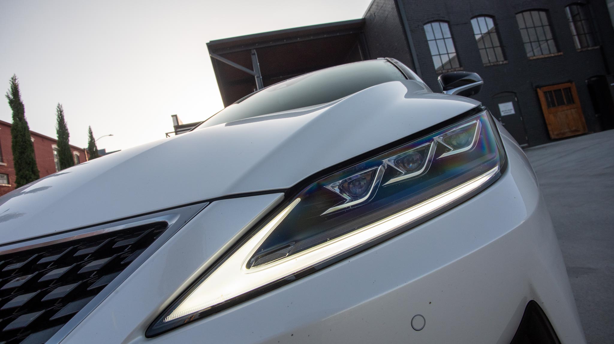 Lexus RX 450h headlights