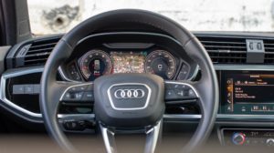Audi Q3 gauges