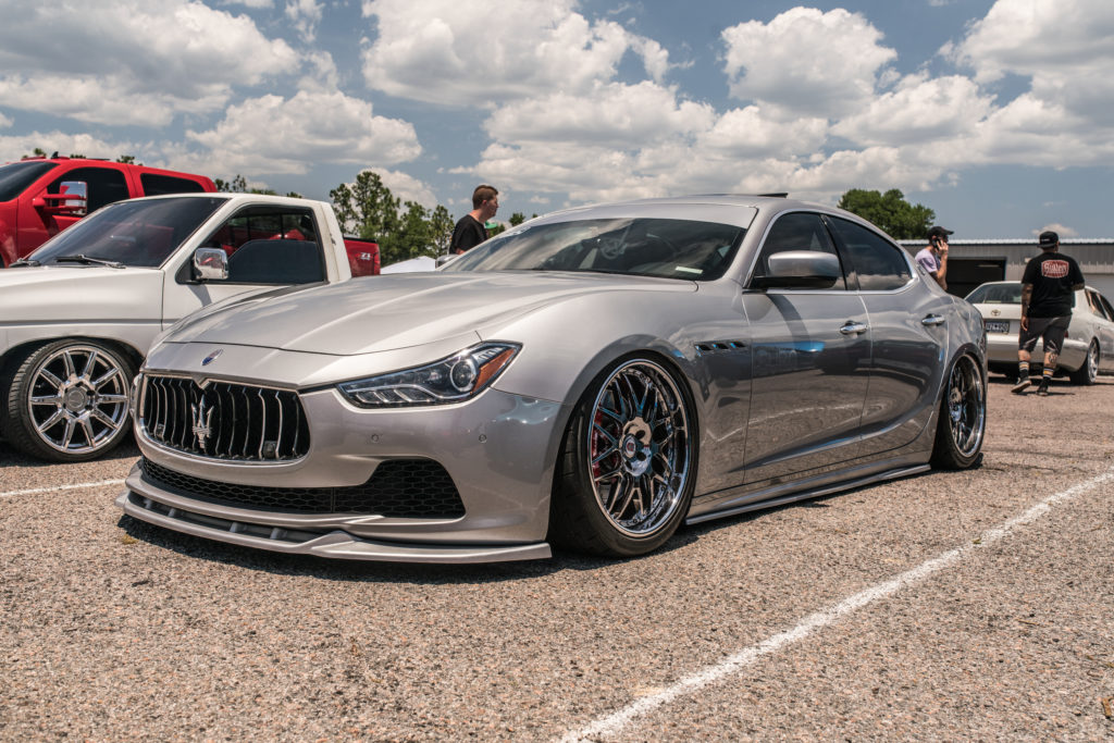 Bagged Maserati Ghibli