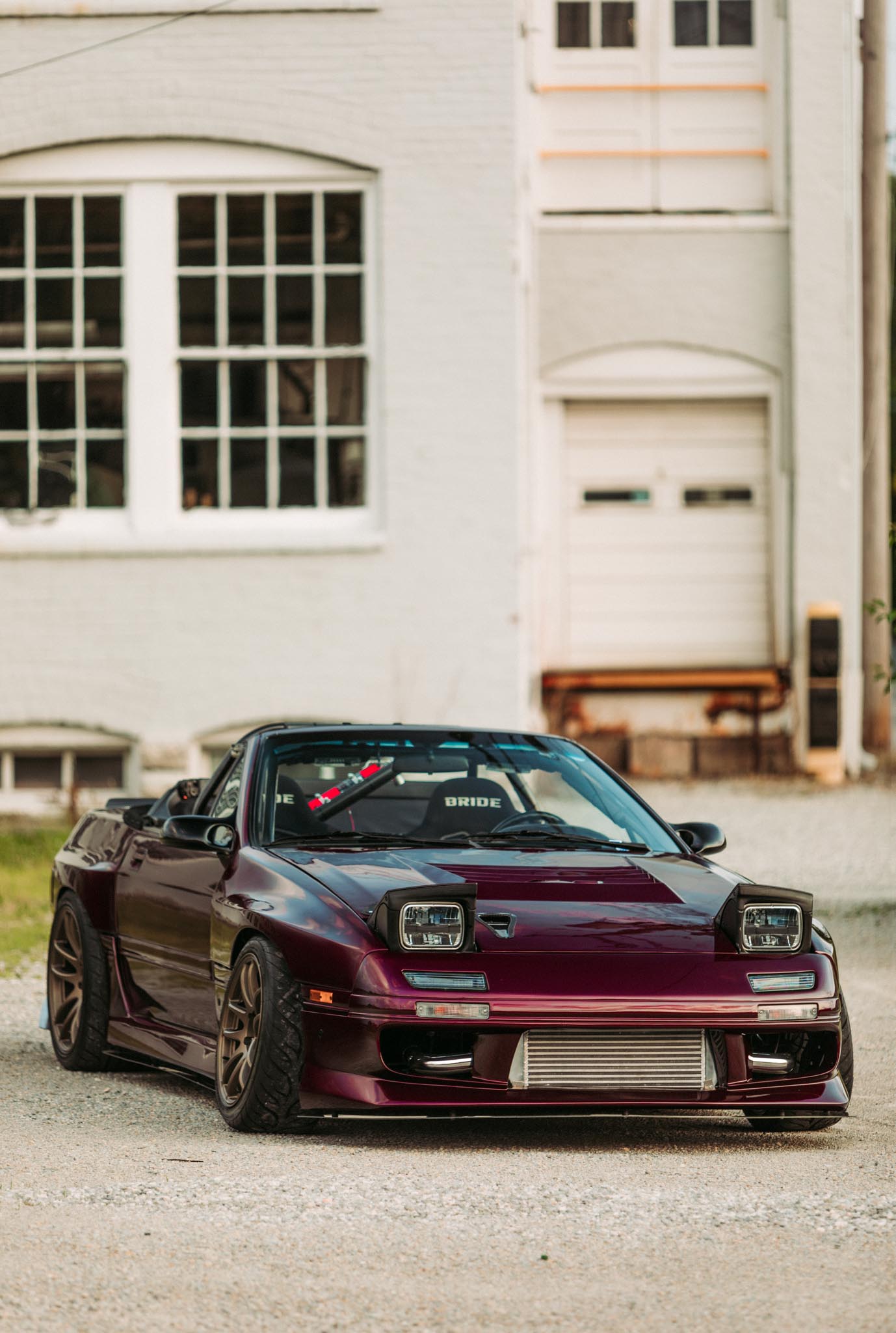 FC RX-7 staggered