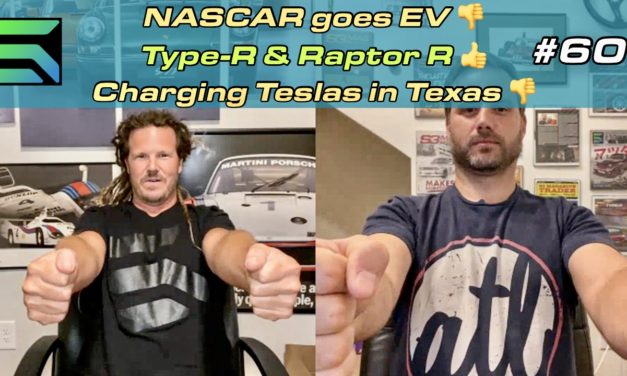 EP 60: Nascar goes electric?? Plus new CTR, Raptor R, and Tesla charging limited
