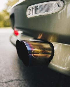 RX- 7 dual tip exhaust