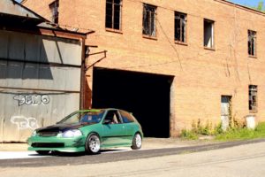 Midori green EG civic