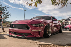 Rubystone Red Ford Mustang Stanced