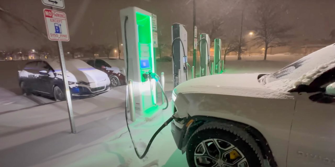 EV chargers failing in these bitter cold temps
