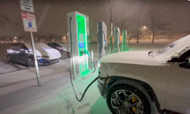 EV chargers failing in these bitter cold temps