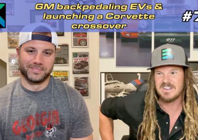GM BACKPEDALING EVS & LAUNCHING A CORVETTE CROSSOVER
