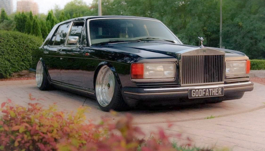 Slammed 1986 Rolls-Royce Silver Spirit – The Godfather