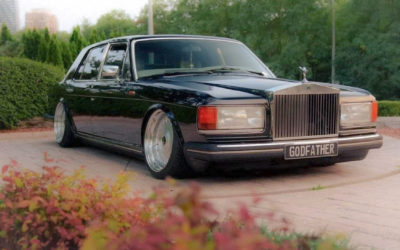 Slammed 1986 Rolls-Royce Silver Spirit – The Godfather