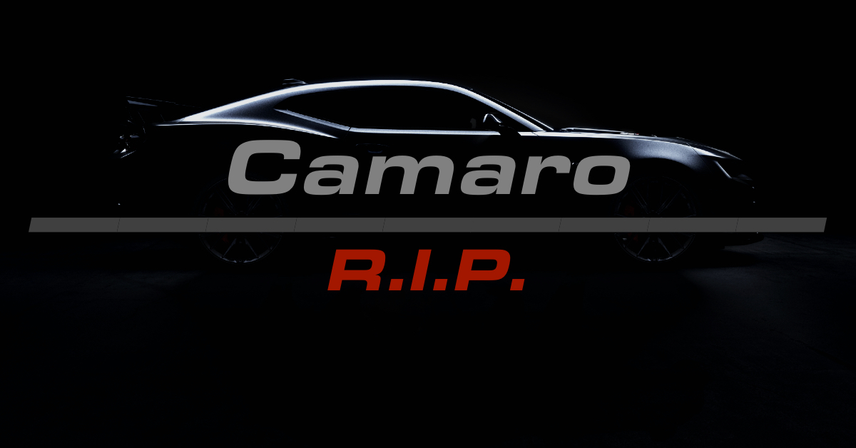 RIP Camaro