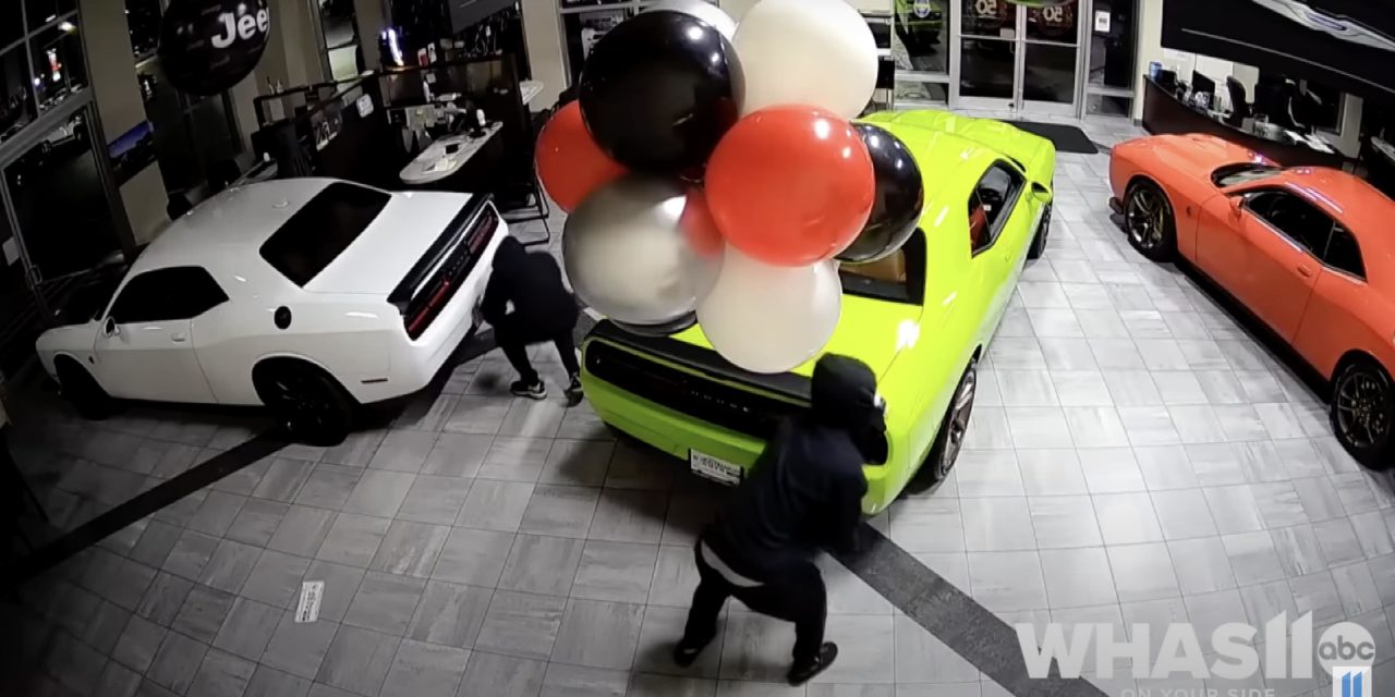 $600,000 worth of Hellcats stolen in 45-seconds