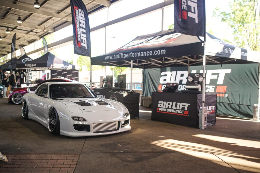 Caleb's RX7 Airlift Booth