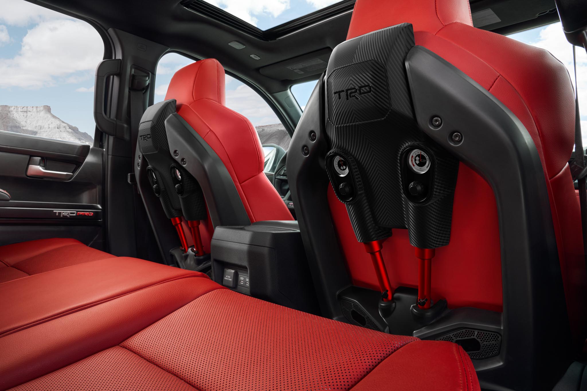 2024 Toyota Tacoma TRD Pro seats