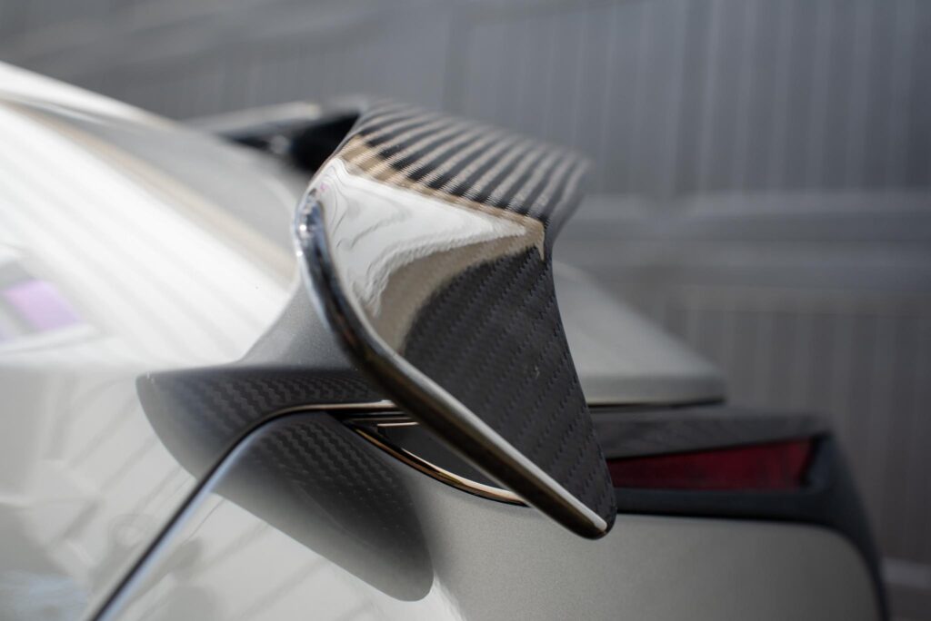Lexus bespoke carbon spoiler