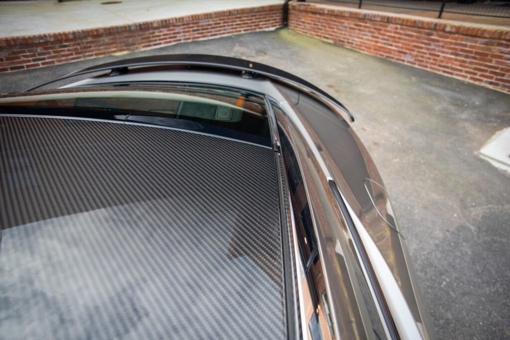 Lexus bespoke carbon roof